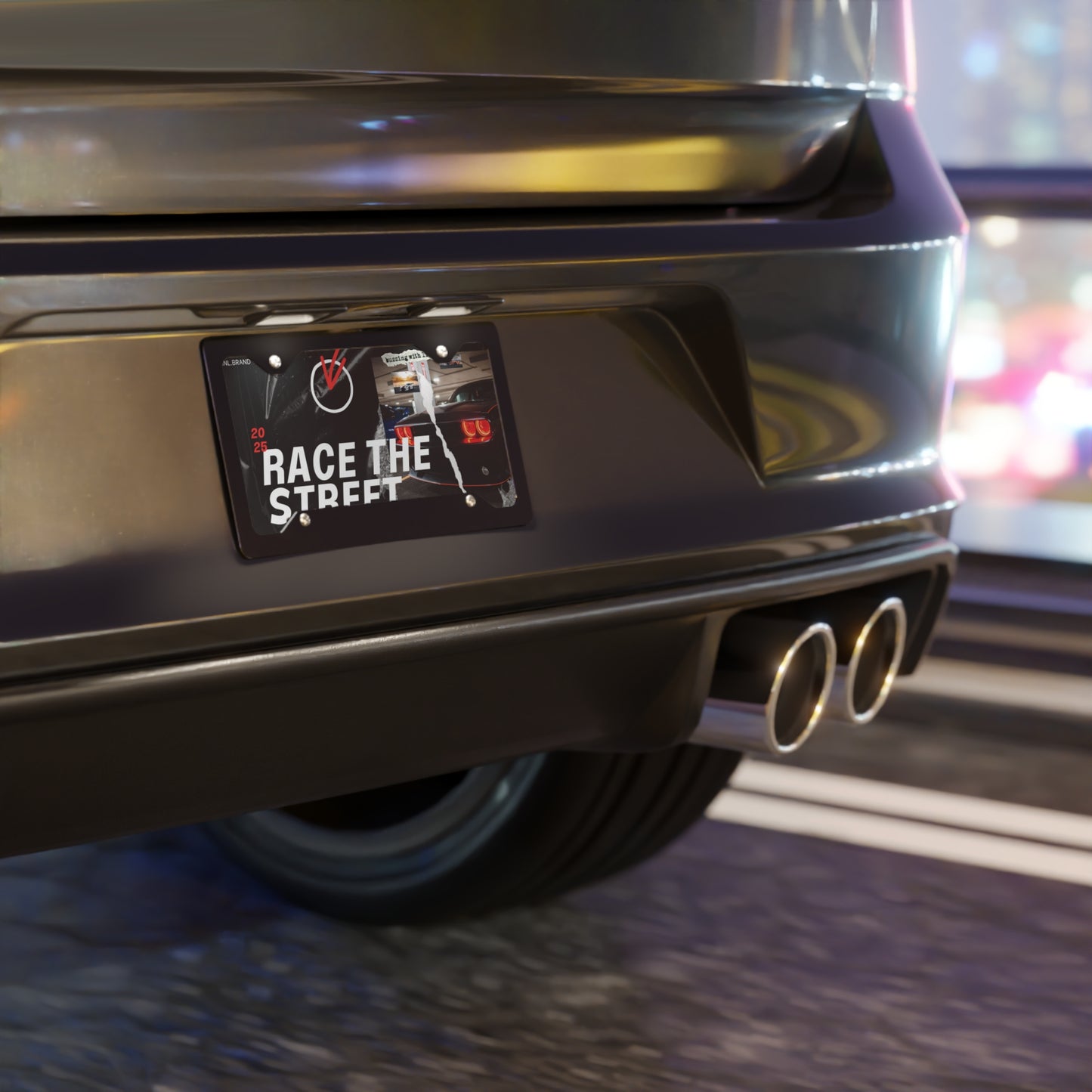 Vanity Plate (Upload your design)
